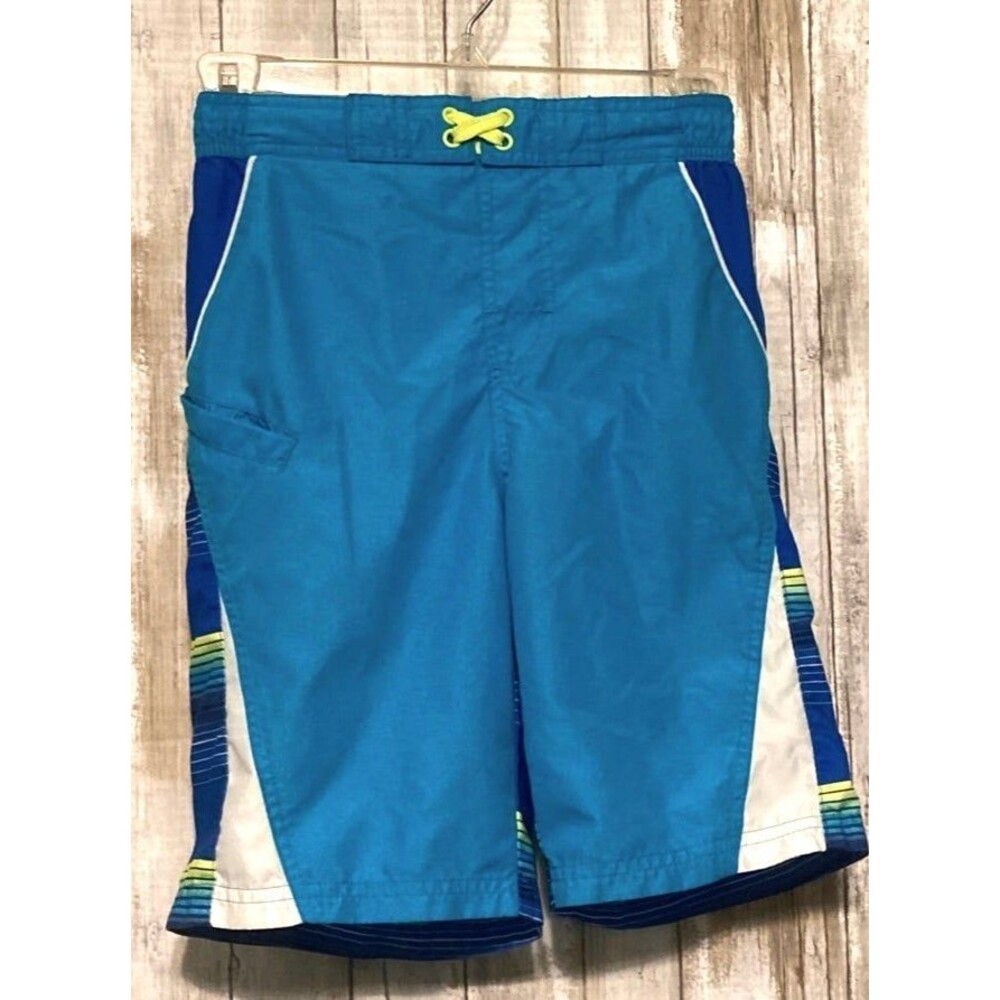 Wonder Nation Boys Swim Trunk Shorts 10-12